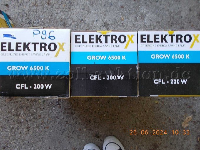 Elektrox 6500k CFL-200W