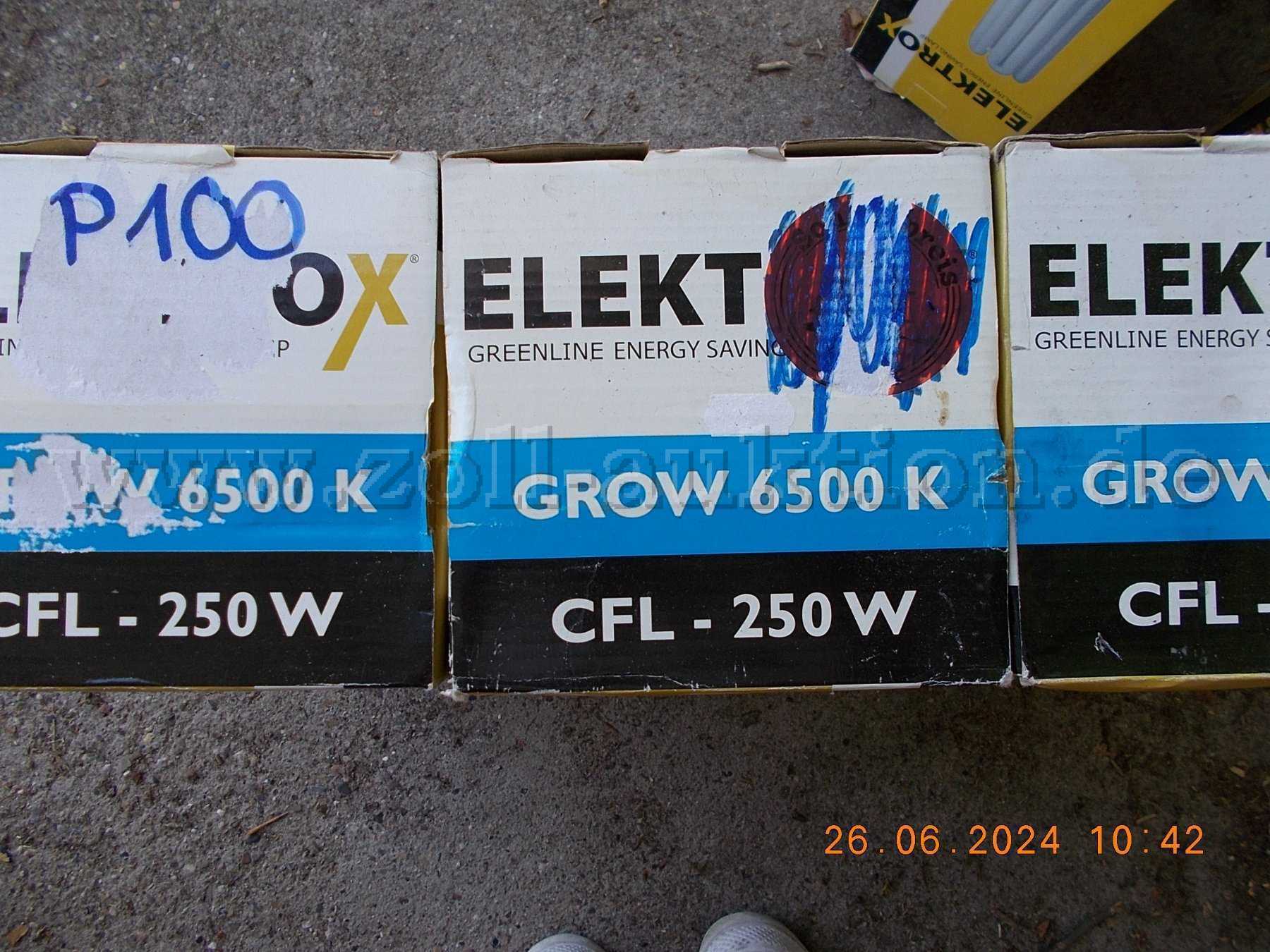 Elektrox 6500k CFL250W
