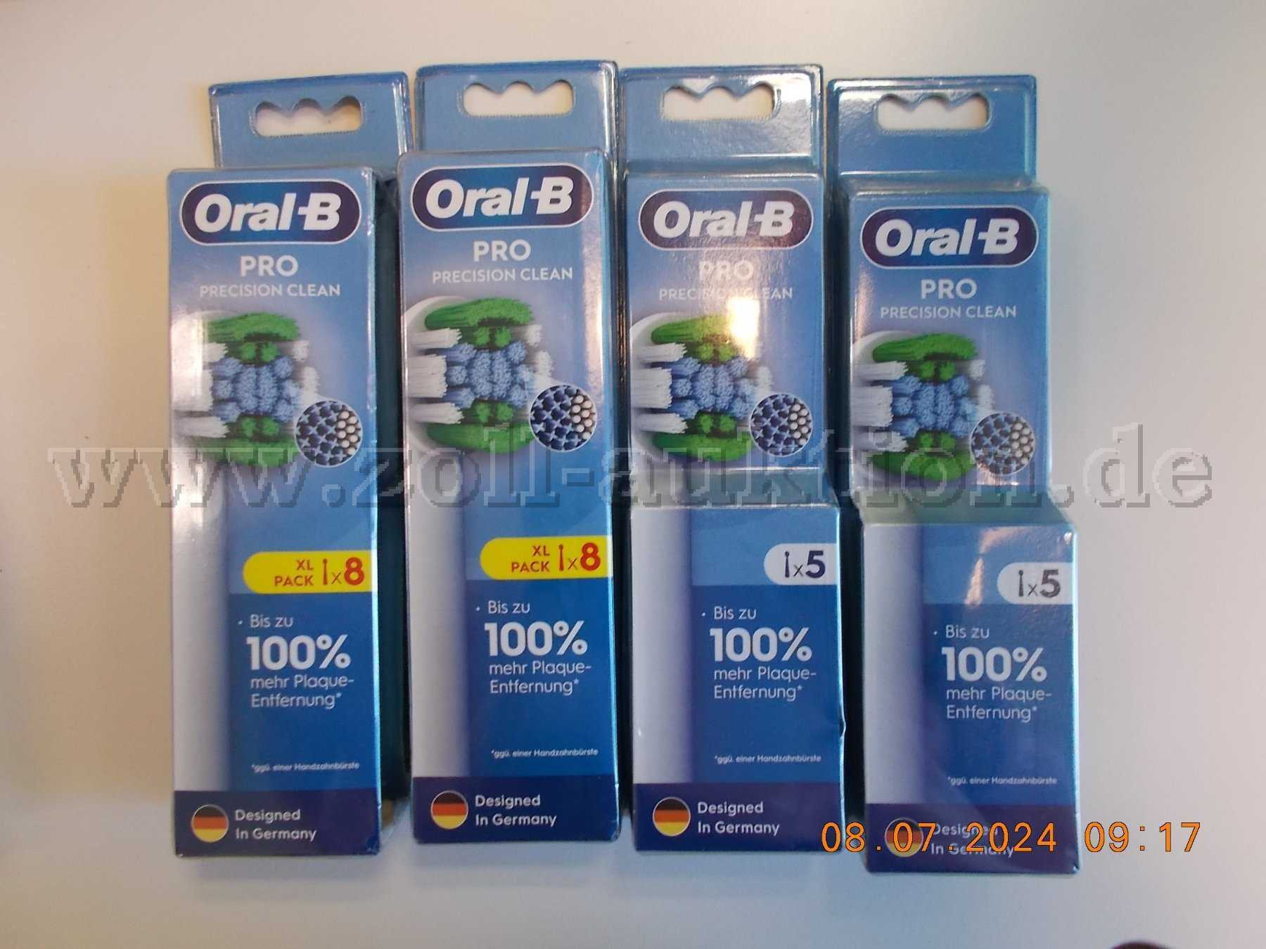 4x Packungen Oral-B Pro Precision Clean Aufsteckbürsten