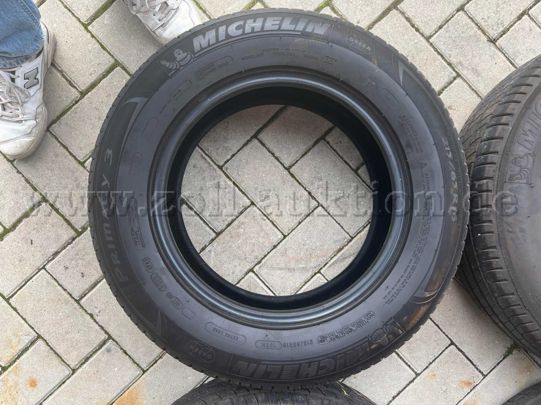 4 Sommerreifen Michelin 215/65R16