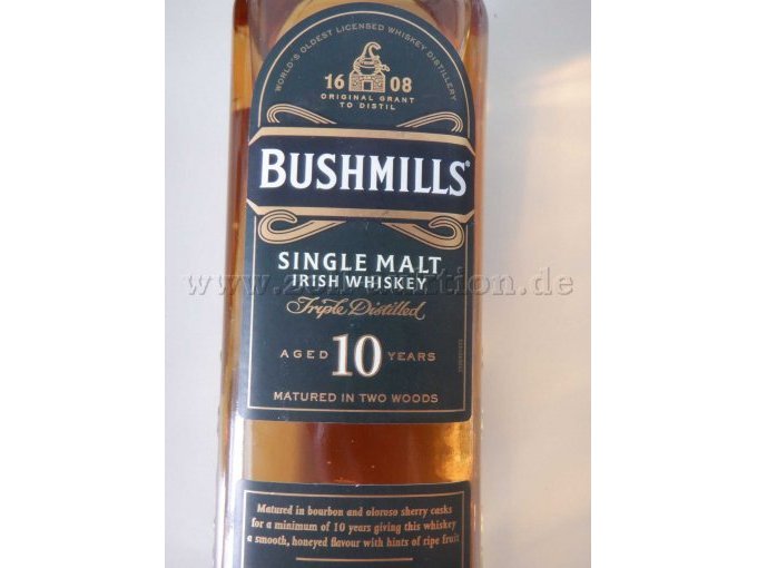 Etikett Bushmills