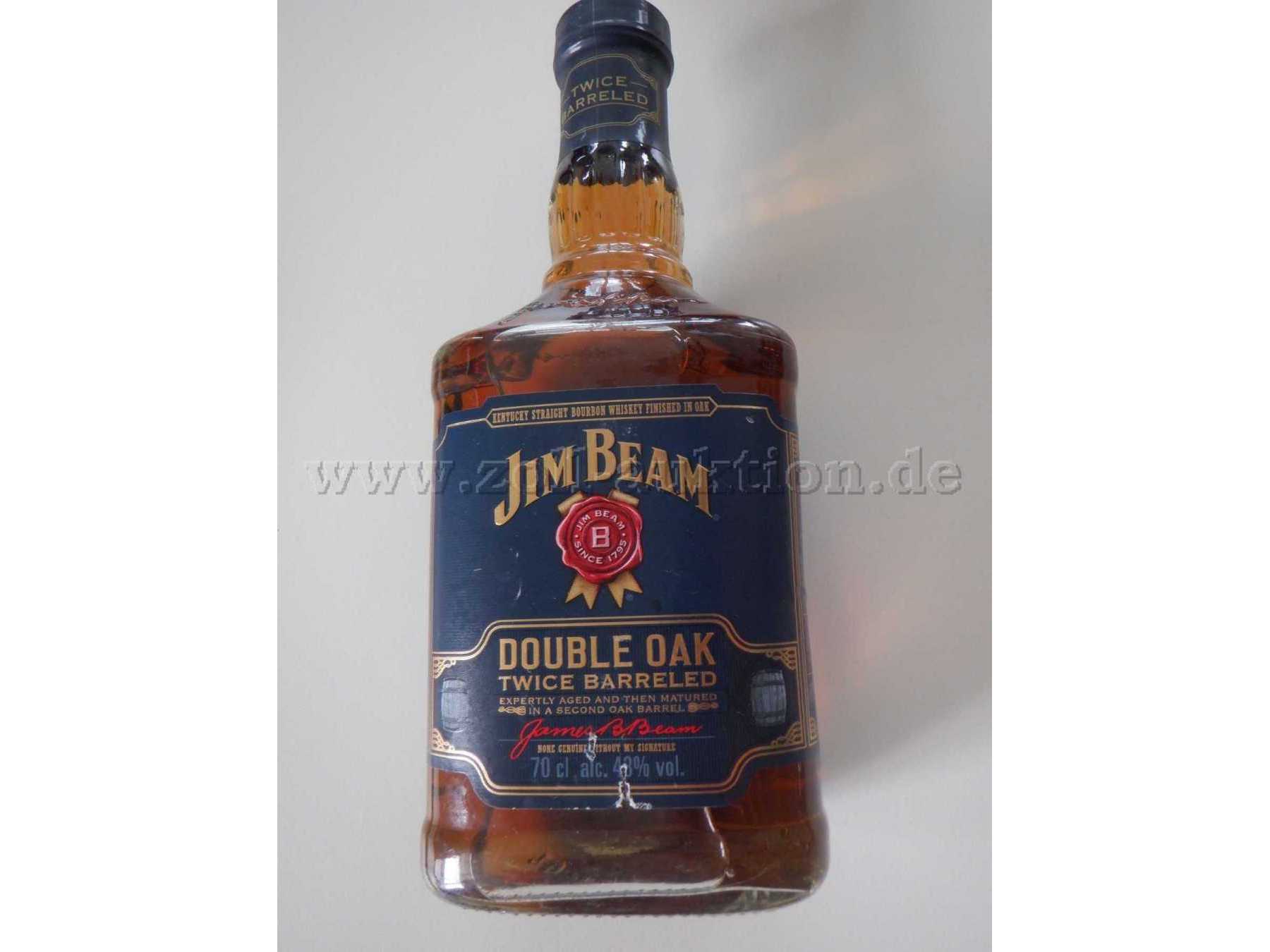 Vorderseite Jim Beam Double Oak