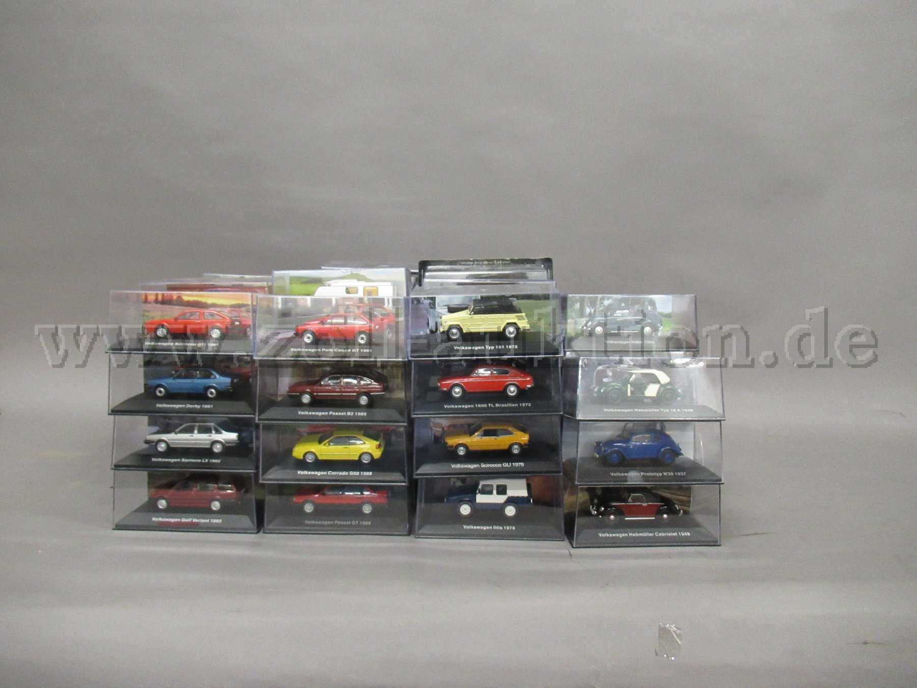 67 Modellautos Volkswagen Collection, Hersteller De Agostini