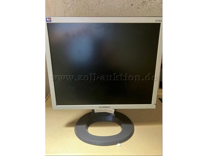 Modell B70A Frontansicht 1 Monitor