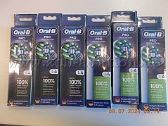 4x Packungen Oral-B Pro Cross Action Aufsteckbürsten (4er Pack)