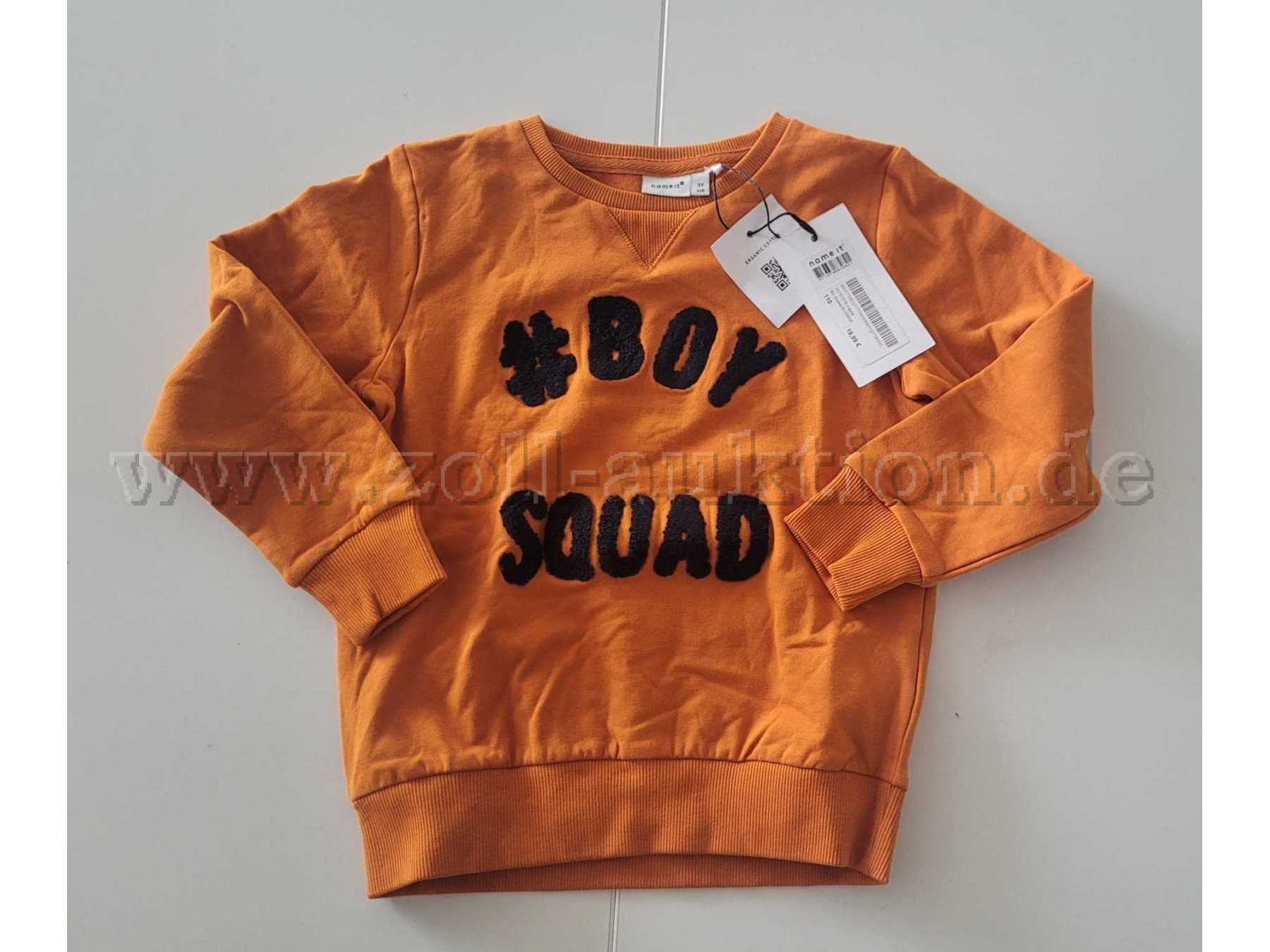 Pullover orange