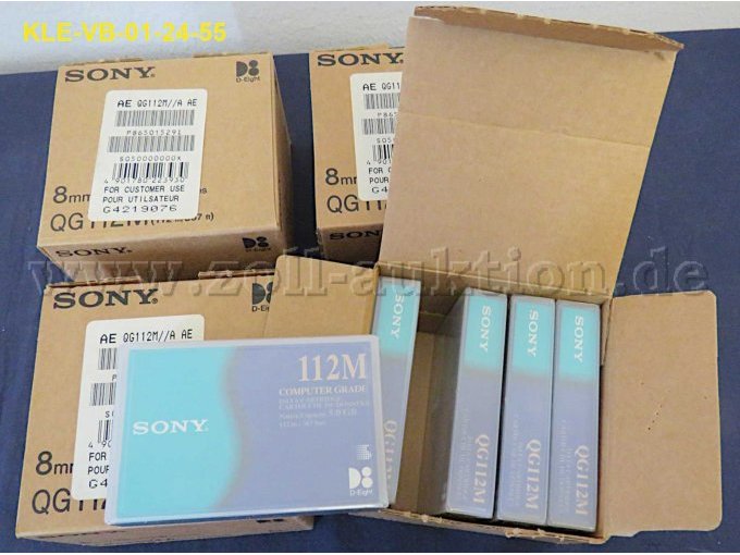 20 Stück Sony Datenkassetten