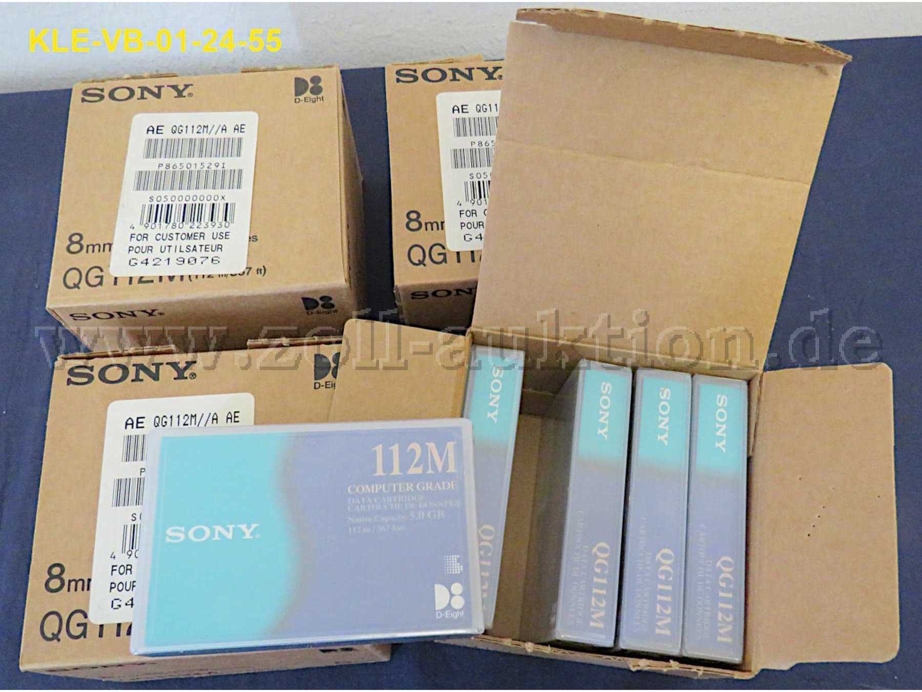 20 Stück Sony Datenkassetten
